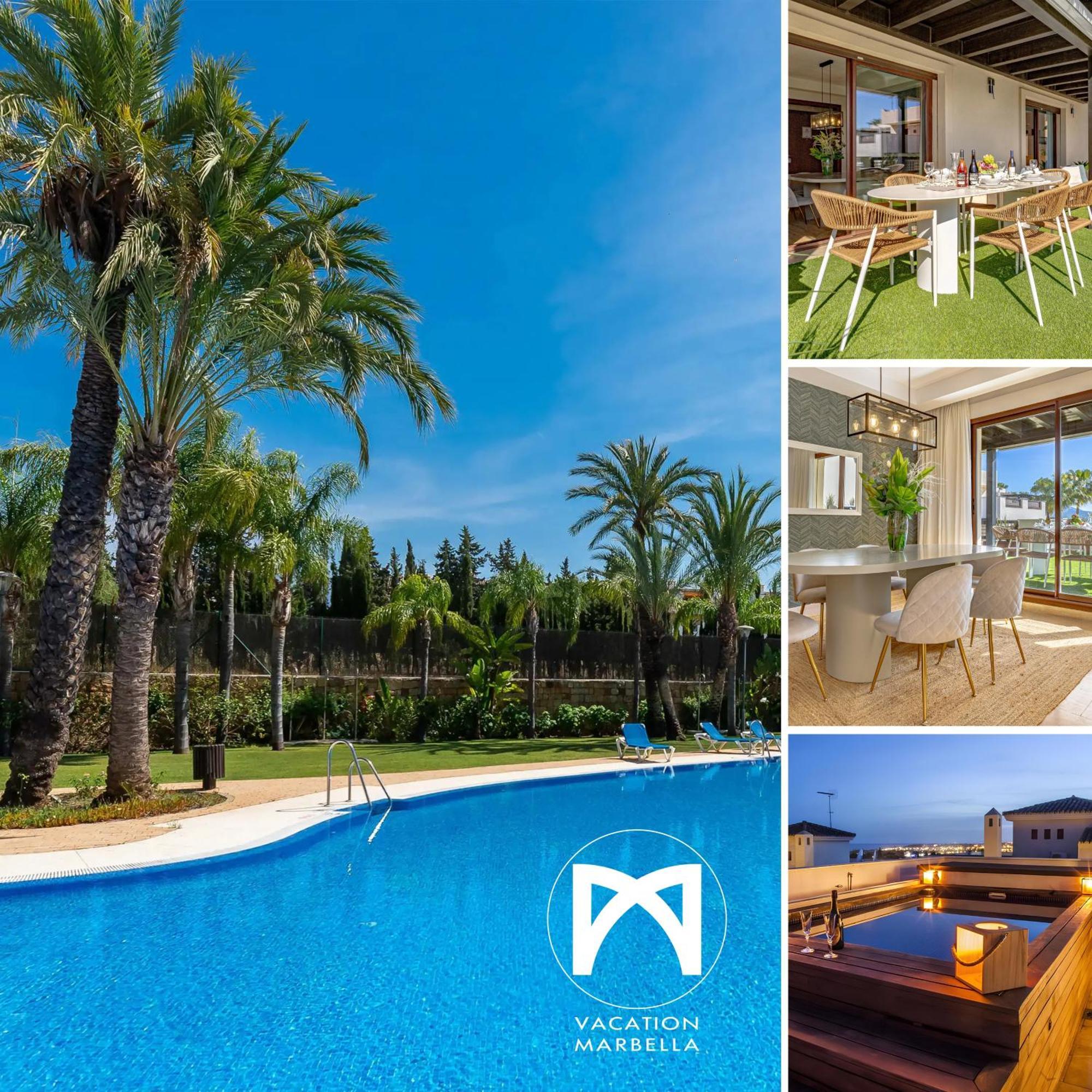 Vacation Marbella I Private Heated Swimming Pool, Walking Distance To Puerto Banus, Security 24-7, Bbq, Wifi Lägenhet Exteriör bild